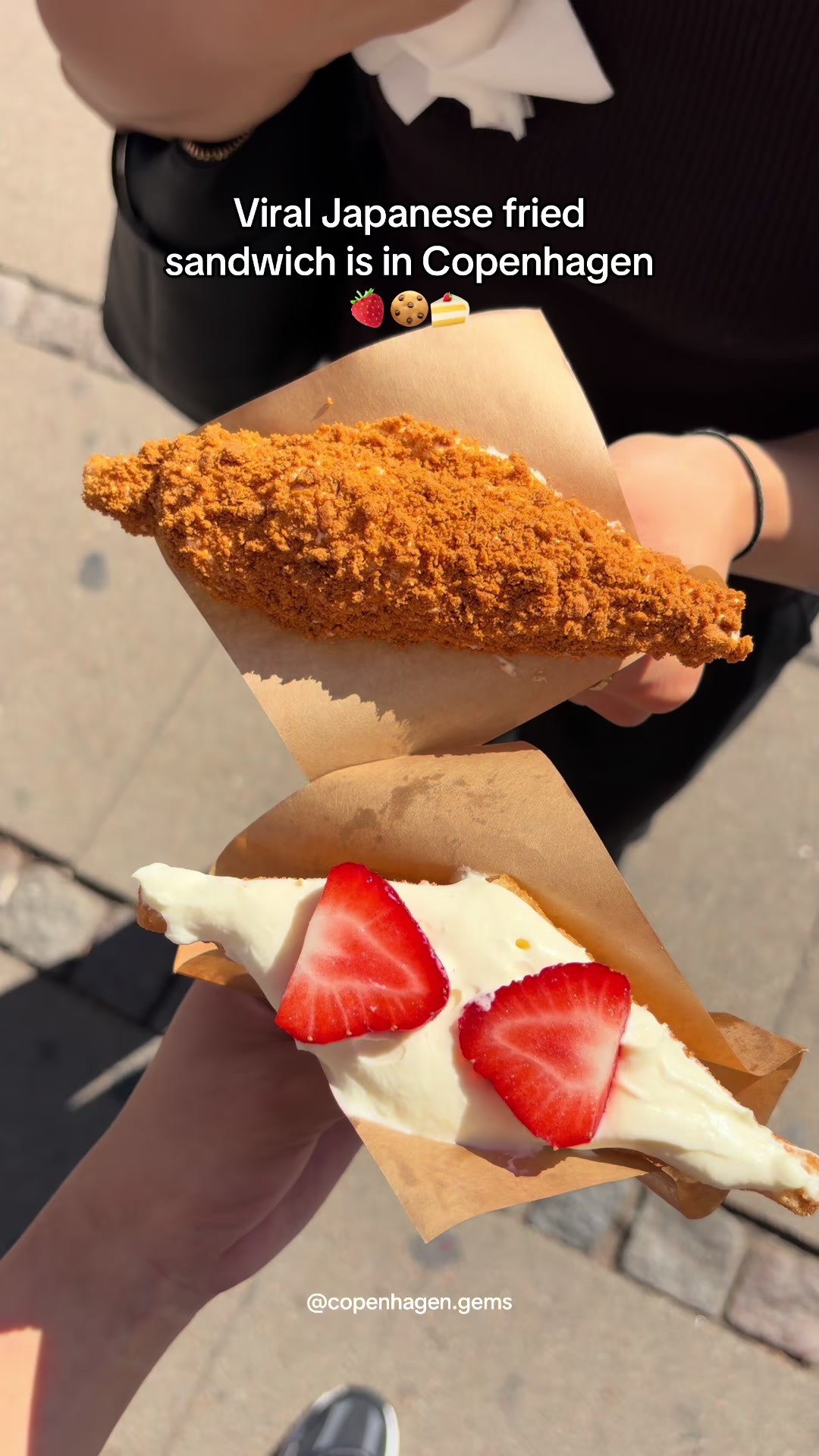 Viral Fried Sandwiches in Copenhagen