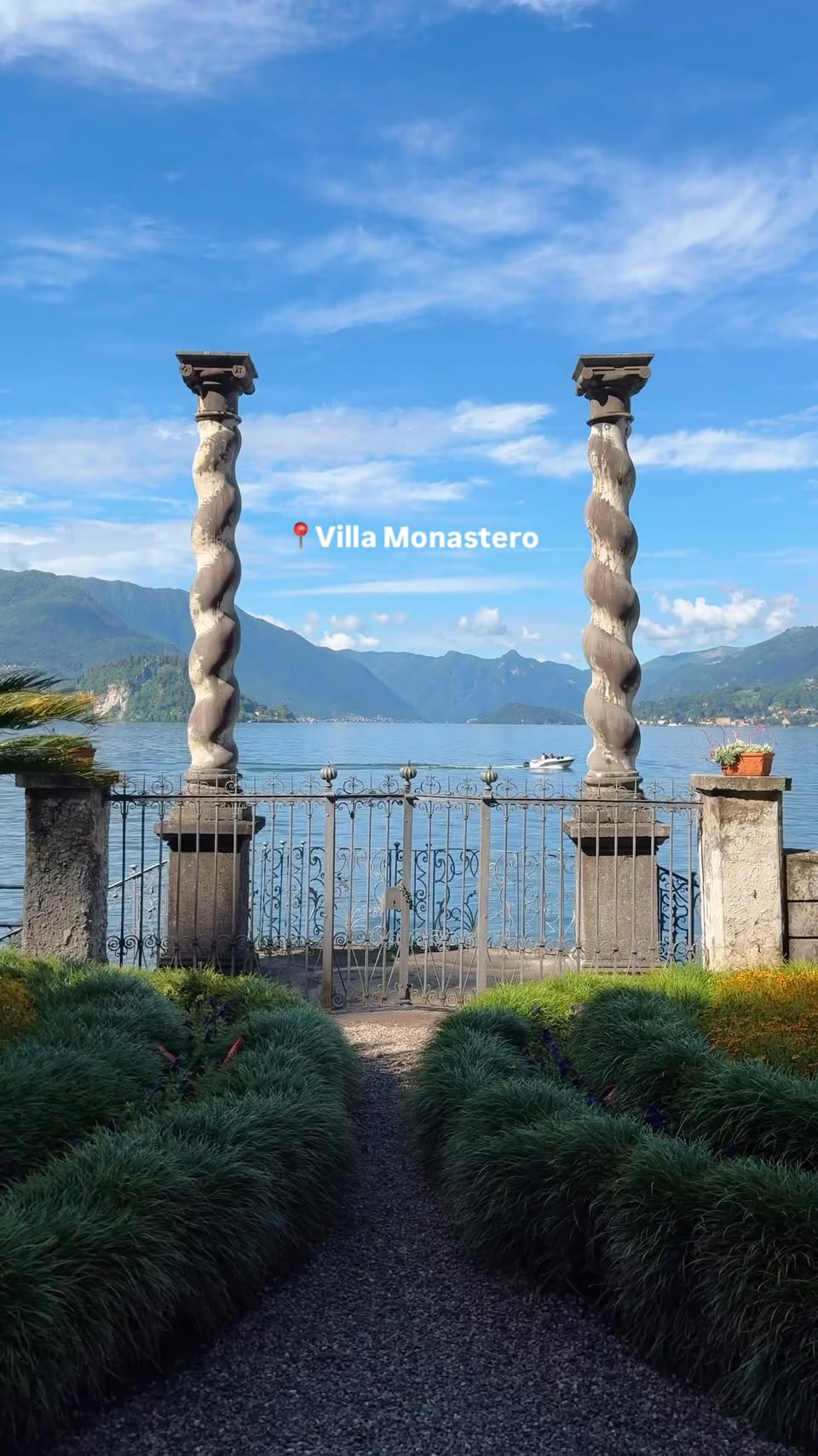 Lake Como and Villa Monastero Itinerary