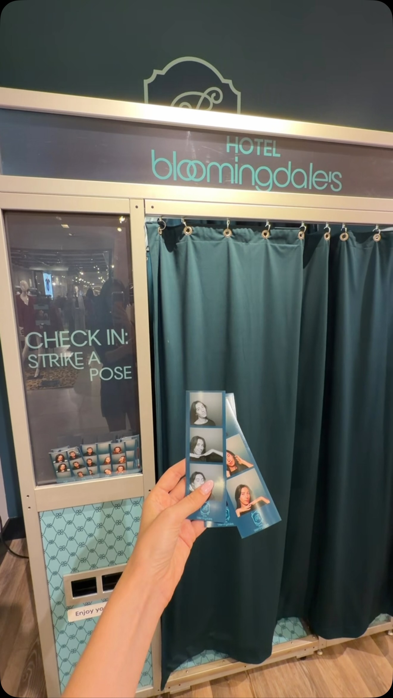 Free Photobooth at Bloomingdale's Near Central Park