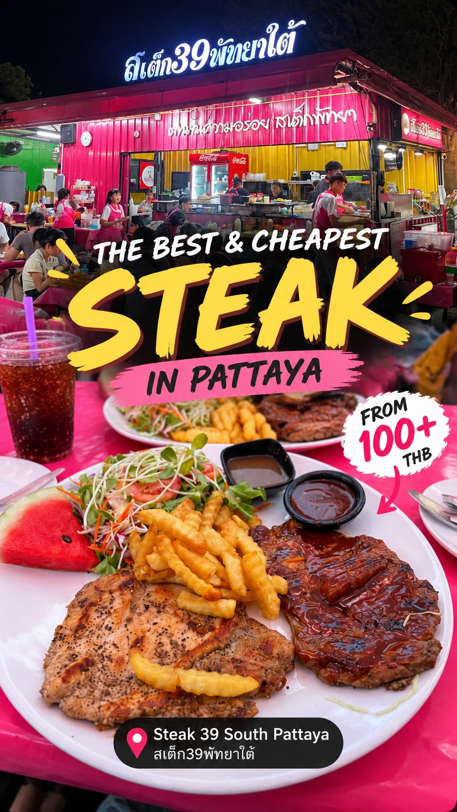 Affordable Steakhouse With Generous Portions In Pattaya
