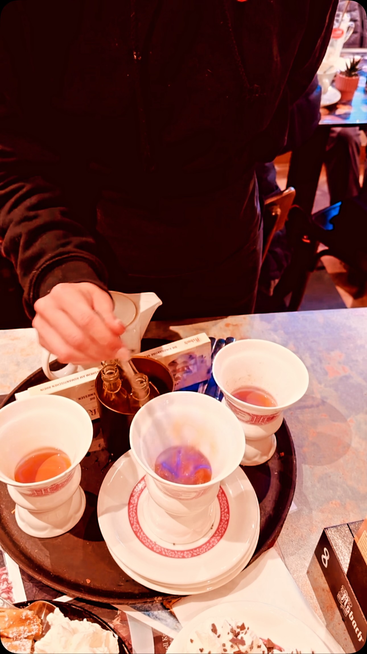 German Rüdesheim Coffee Preparation
