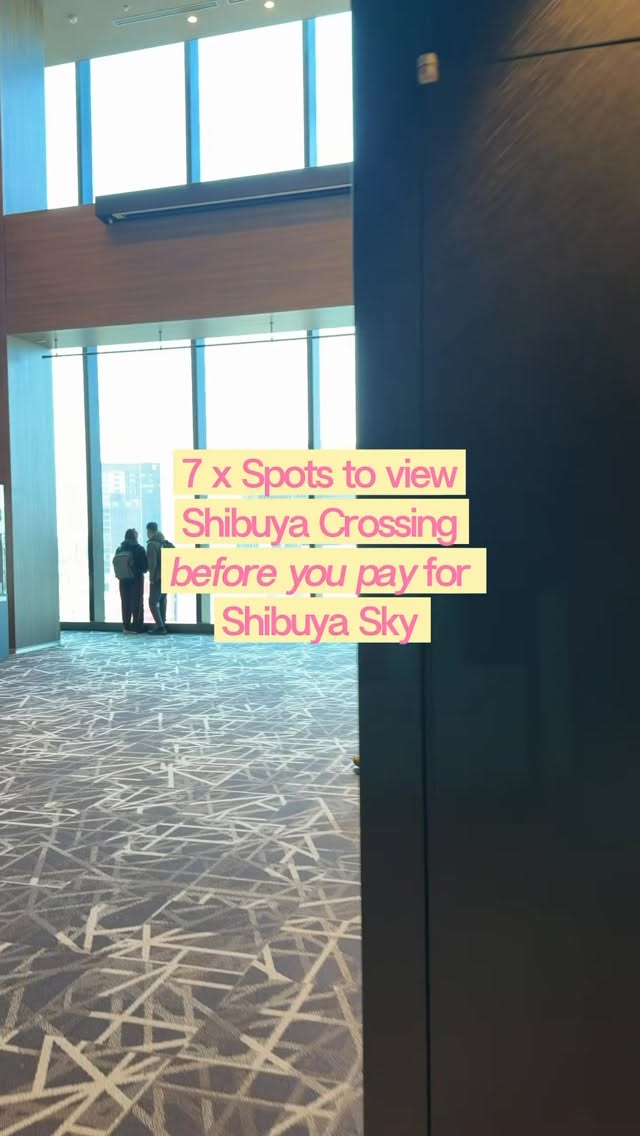 Shibuya Views: Best Spots To See The Famous Scramble