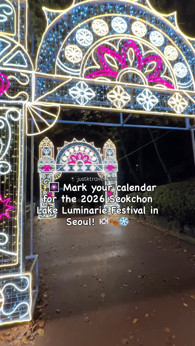 Seokchon Lake and Lotte World Tower Festival