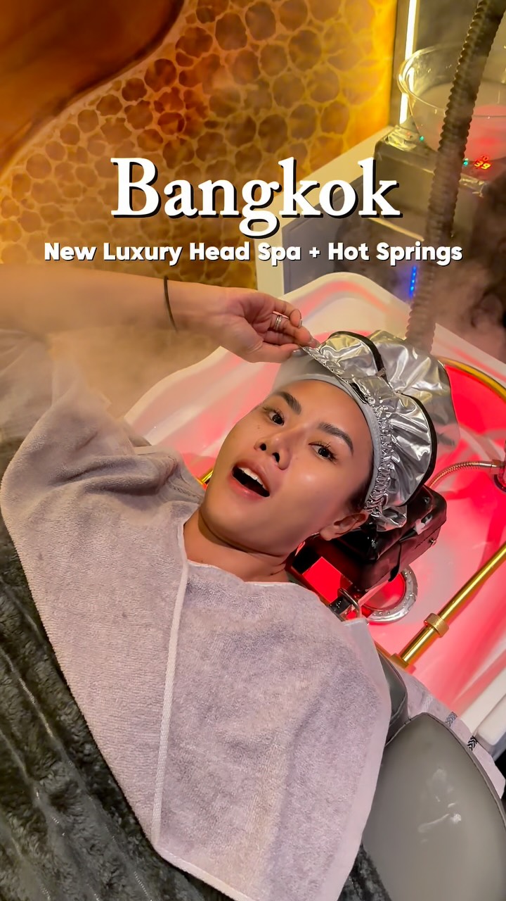 Siam Paragon's New Luxury Head Spa