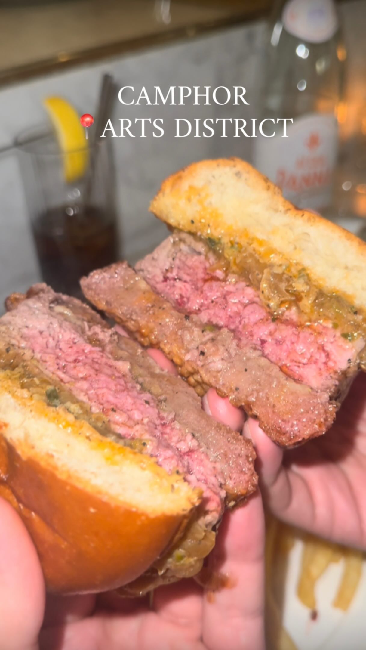Camphor: LA French Restaurant's Gourmet Burger Review