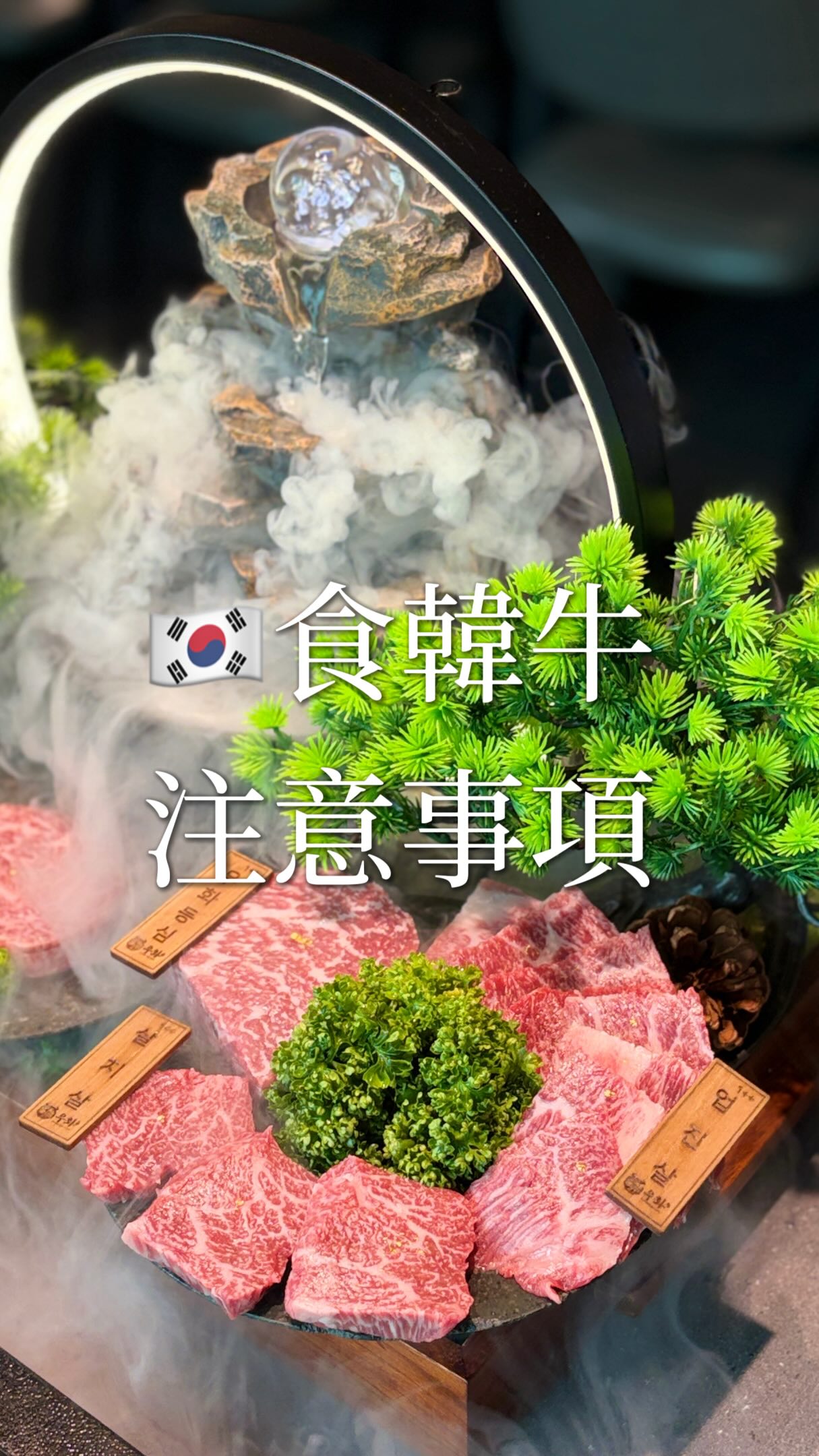 Solo Dining at Korean Beef Barbecue Restaurant
