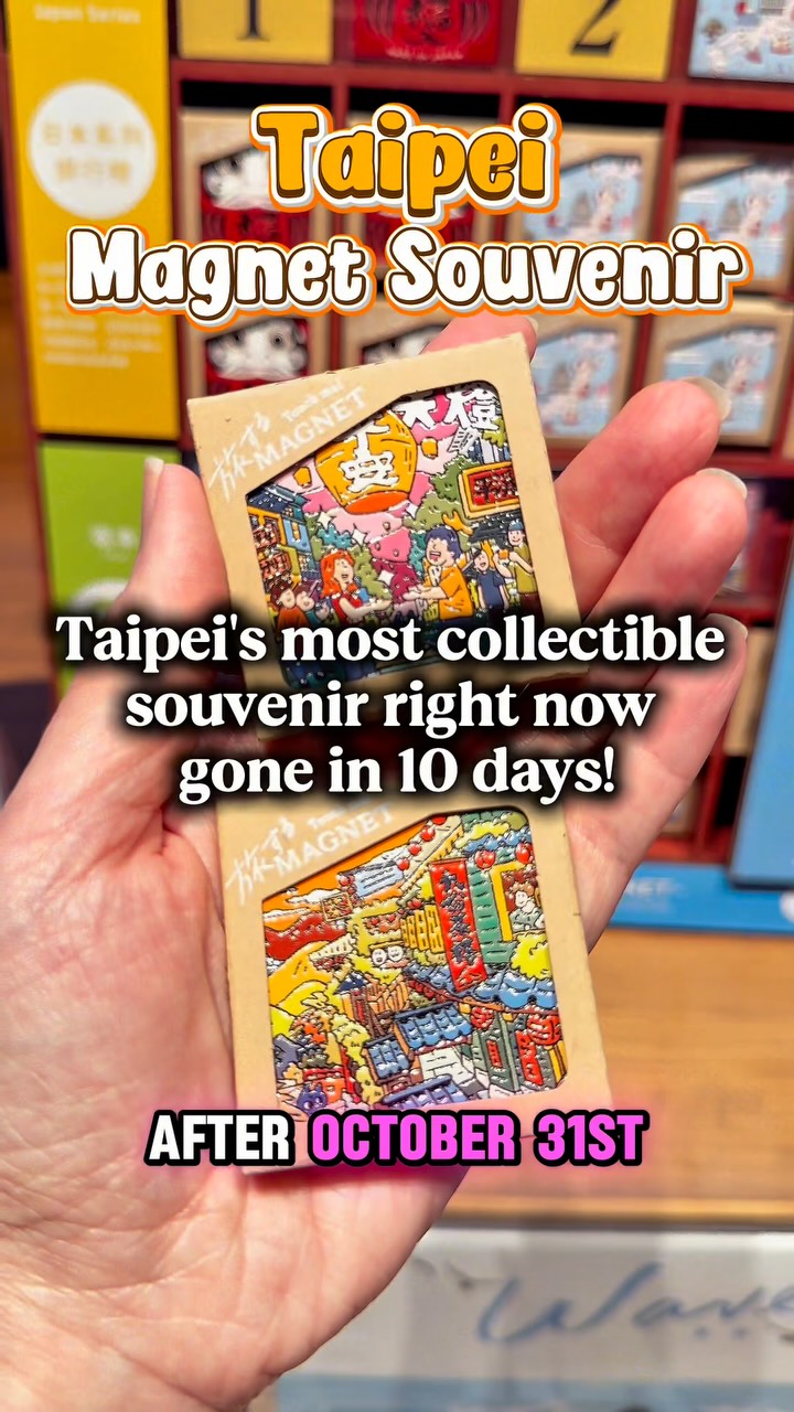 Taiwan Magnets Exclusive to Tsutaya Bookstore