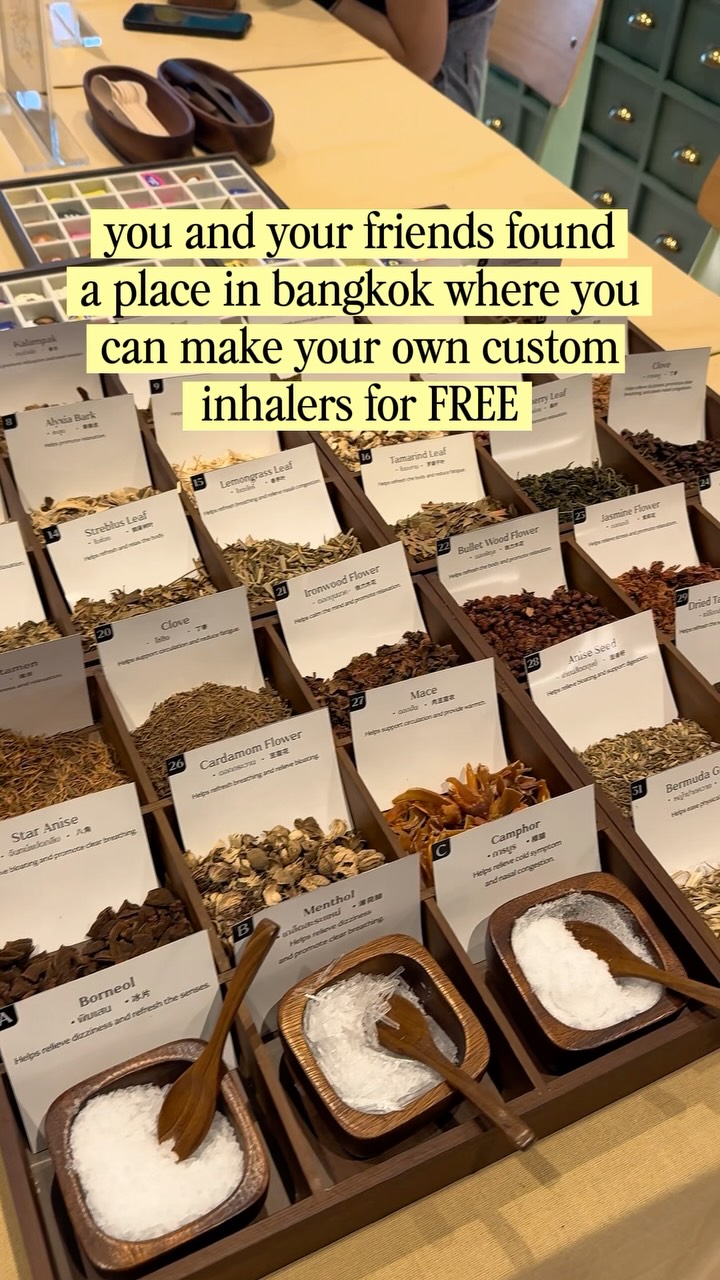 Bangkok Friends Craft Custom Herbal Inhalers