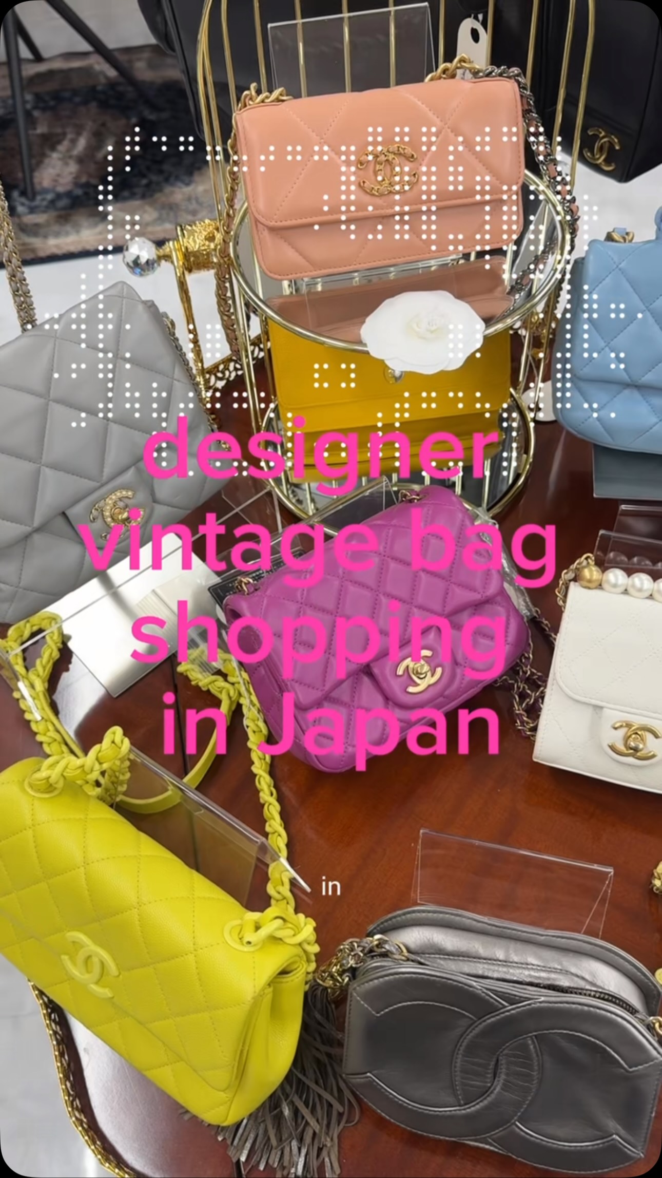 Tokyo Vintage Bag Store Features Chanel Gems