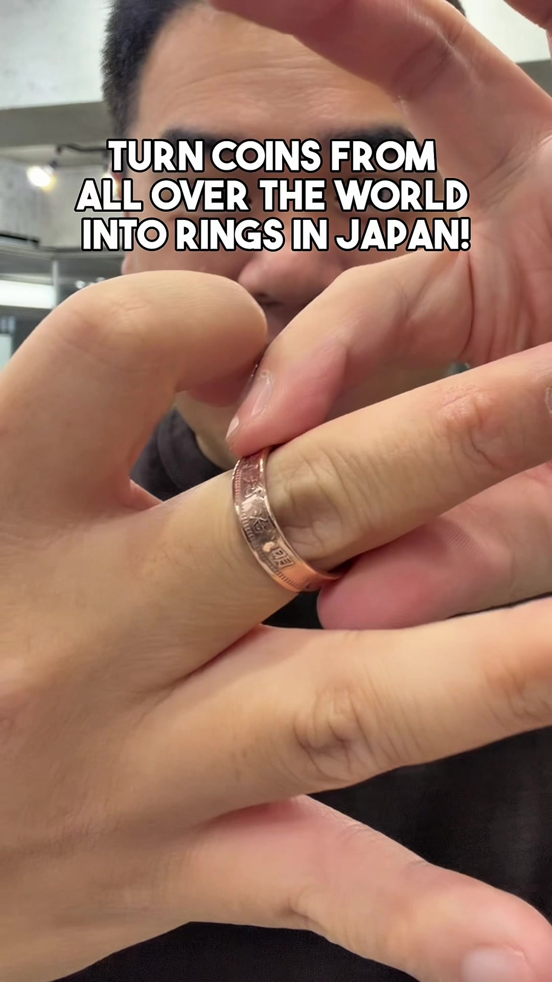 Custom Coin Jewelry in Harajuku