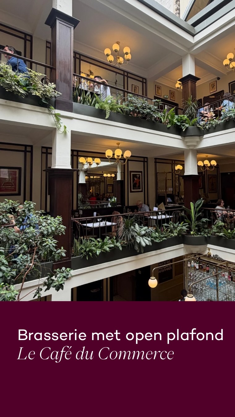 Parisian Brasserie Experience at Café du Commerce