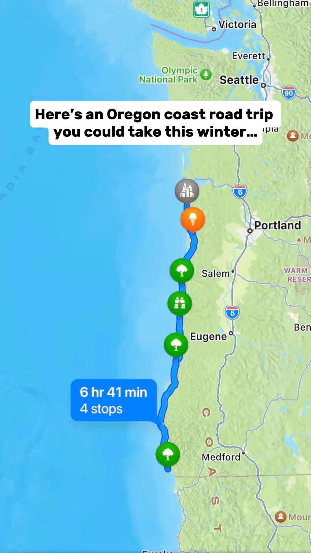 Oregon Coast Winter Road Trip Highlights