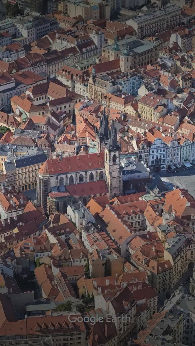 Prague's Old Town Square and Týn Church