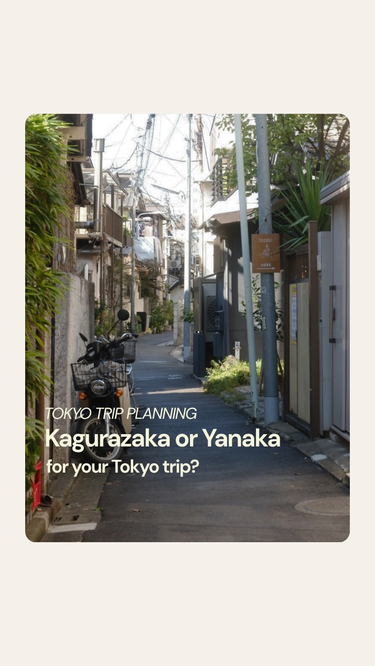 Tokyo Neighborhoods: Yanaka and Kagurazaka