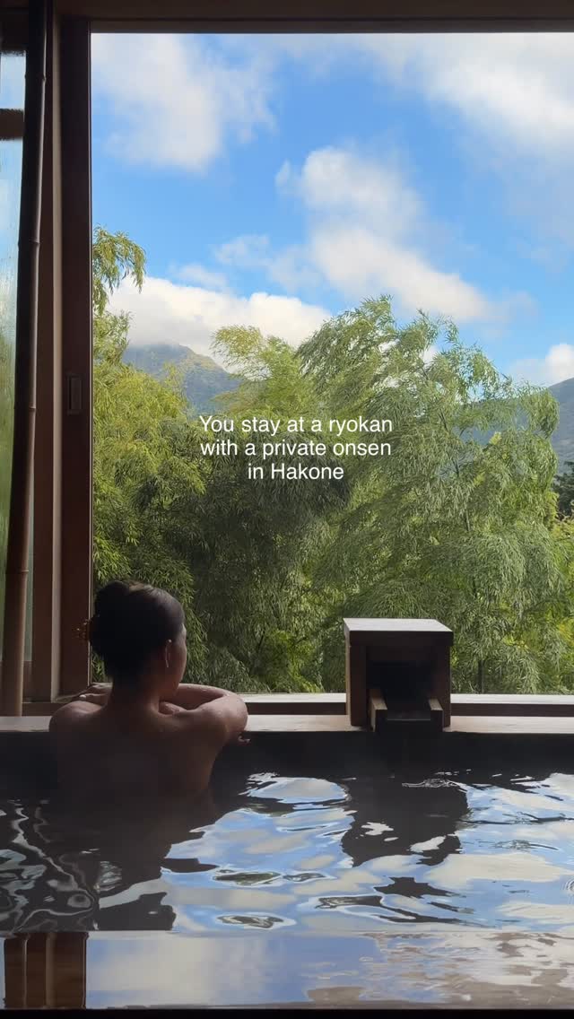Hakone Ryokan With Private Onsen Experience