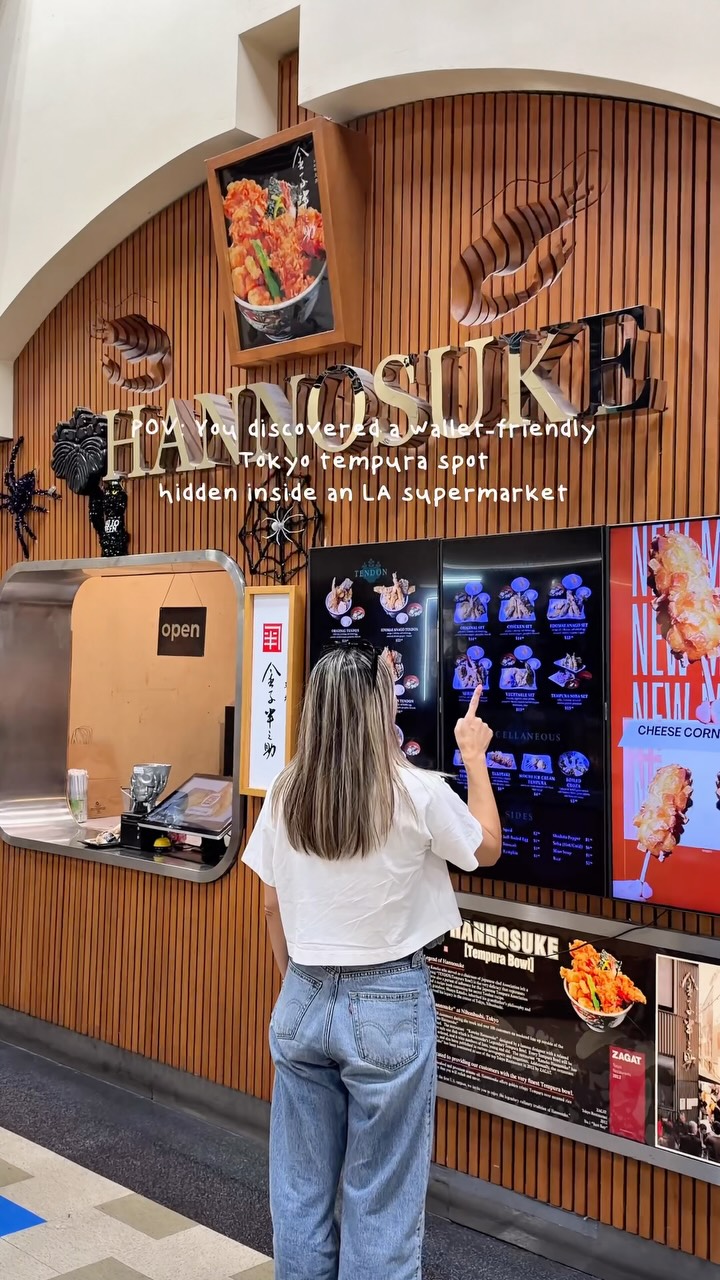 LA Supermarket Hideaway for Affordable Tokyo Tempura