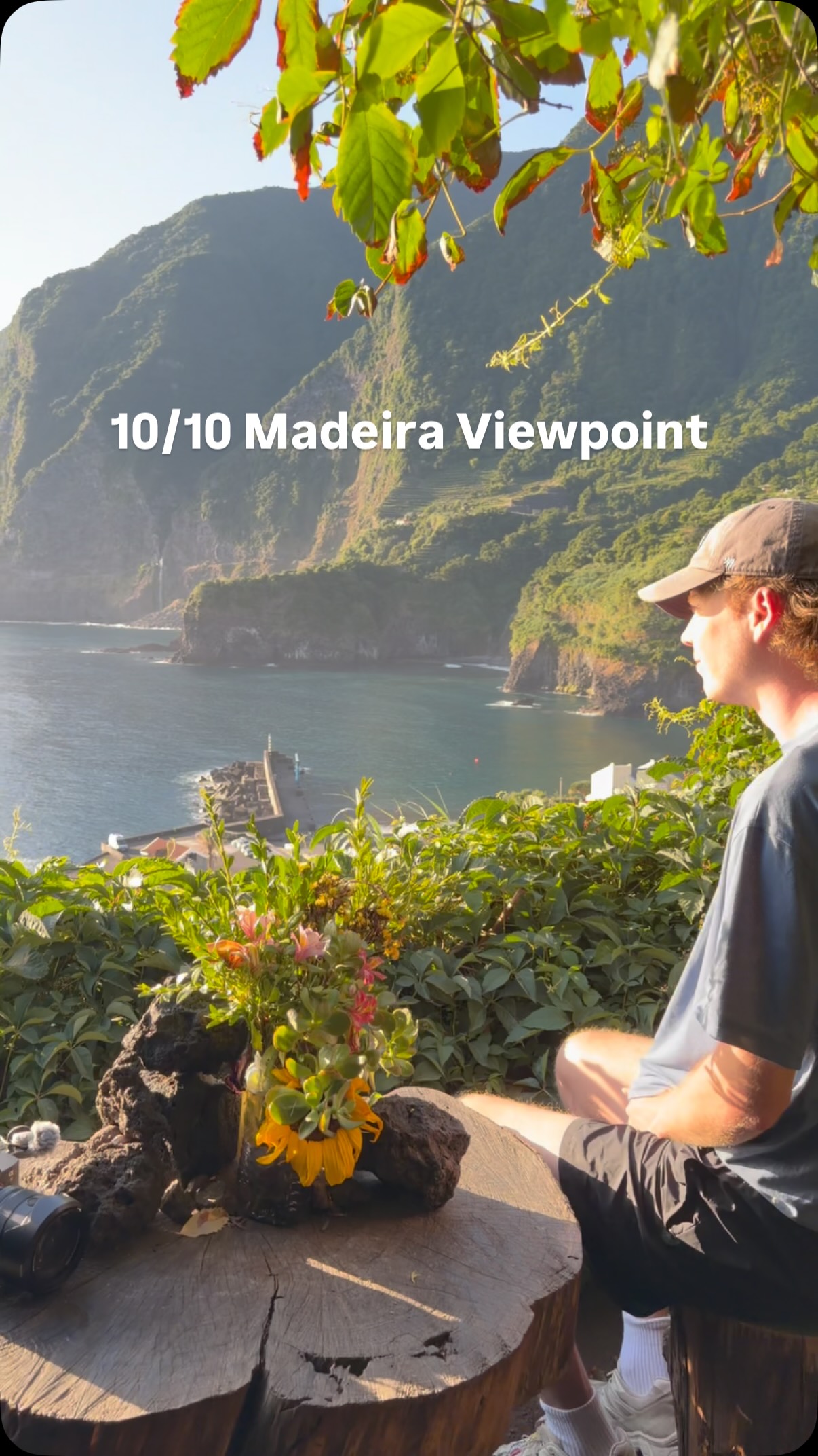 Madeira's Seixal Beach and Infinite Space