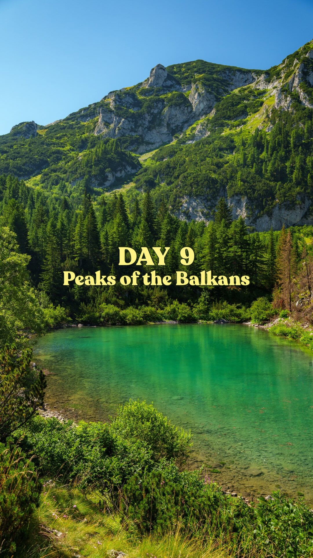 Peaks of the Balkans Trail Day 9 Hike
