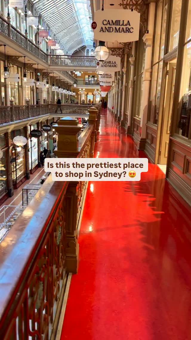 Sydney's Historic Strand Arcade Boasts Architectural Beauty
