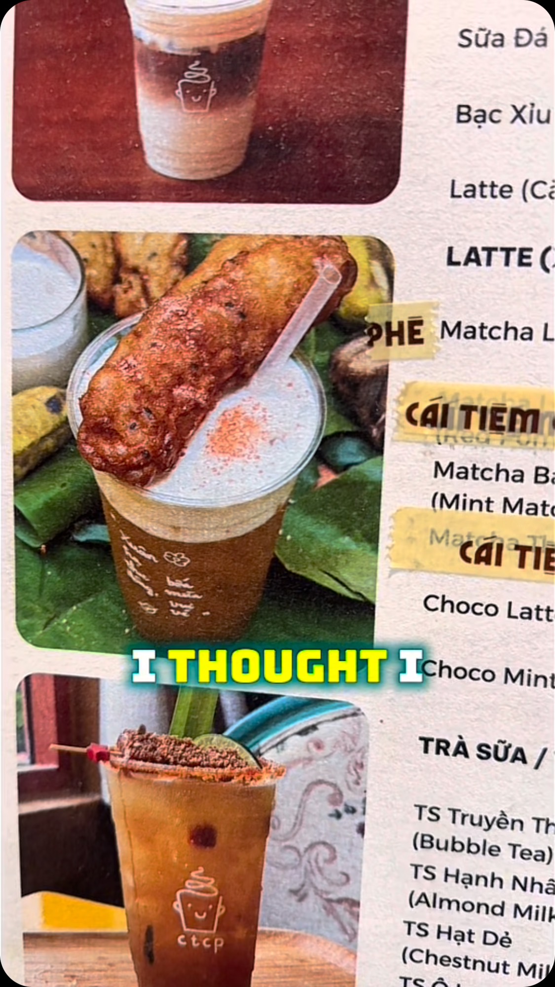 Cái Tiệm Cà Phê's Addictive Fried Banana Tea