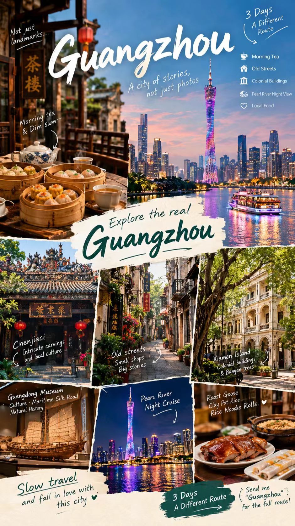 Guangzhou Slow Travel: Culture, Cuisine, and River Views