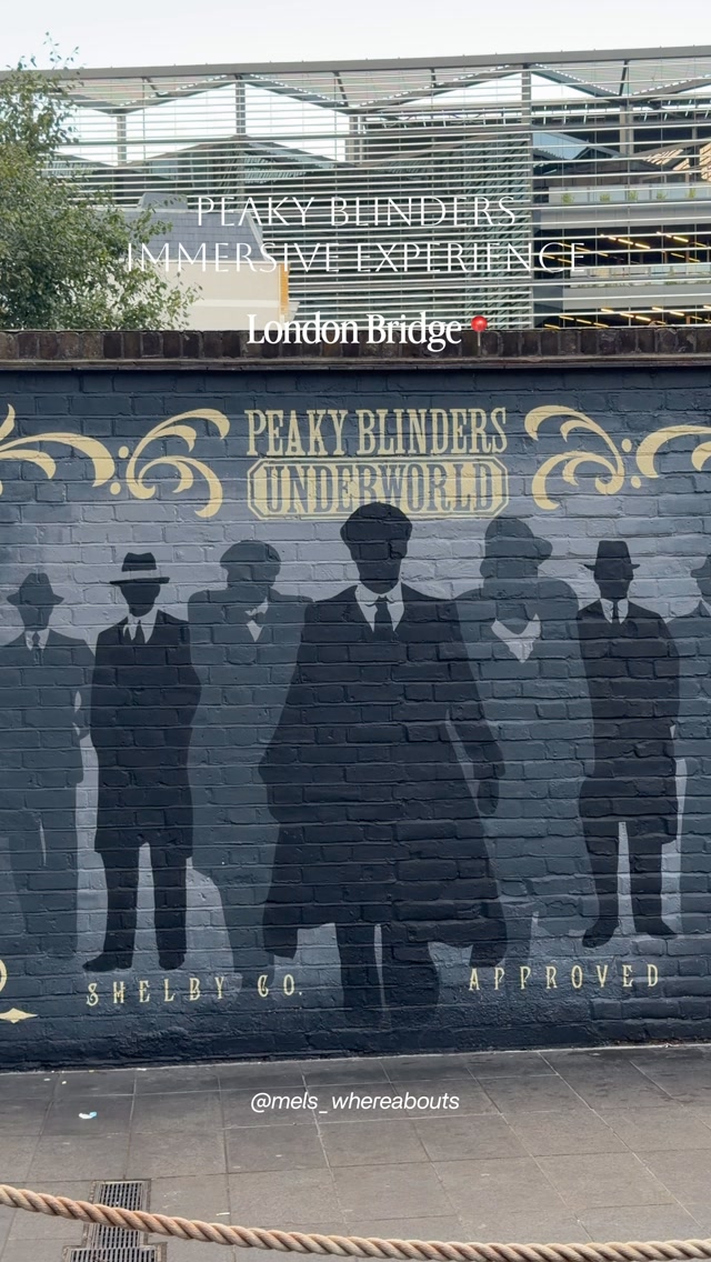 Peaky Blinders Immersive Experience In London
