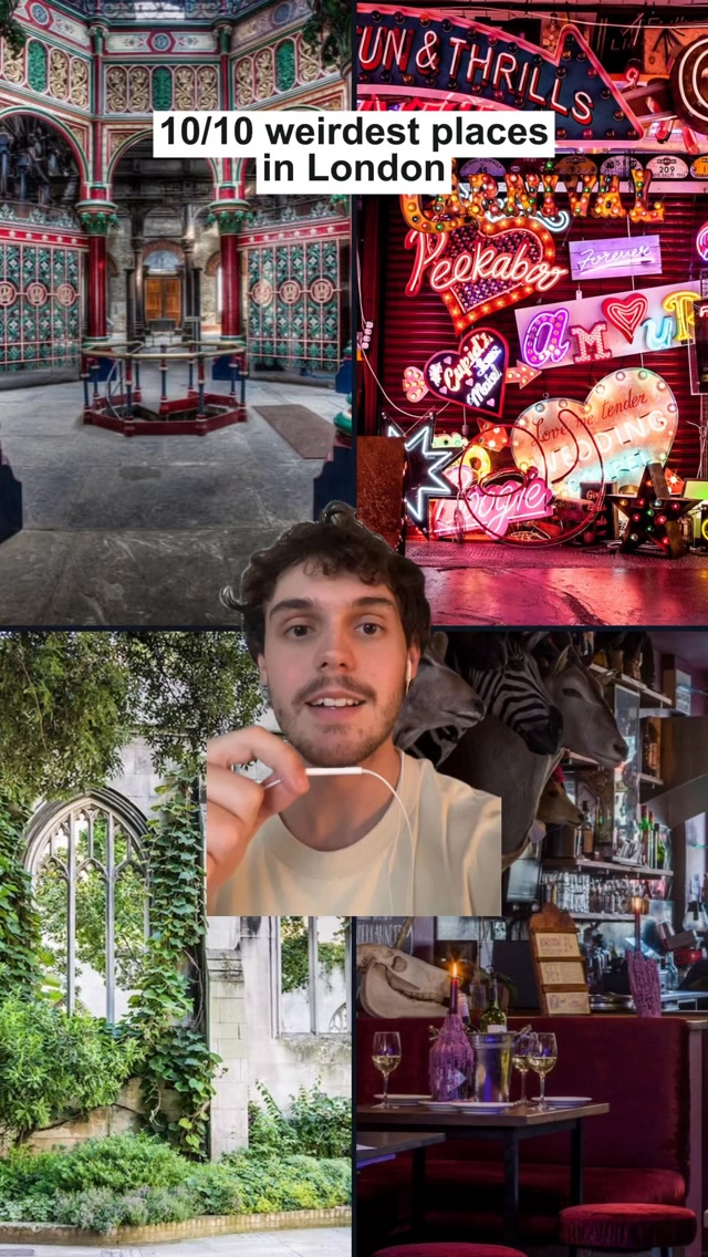 Five Weirdest Places To Visit In London