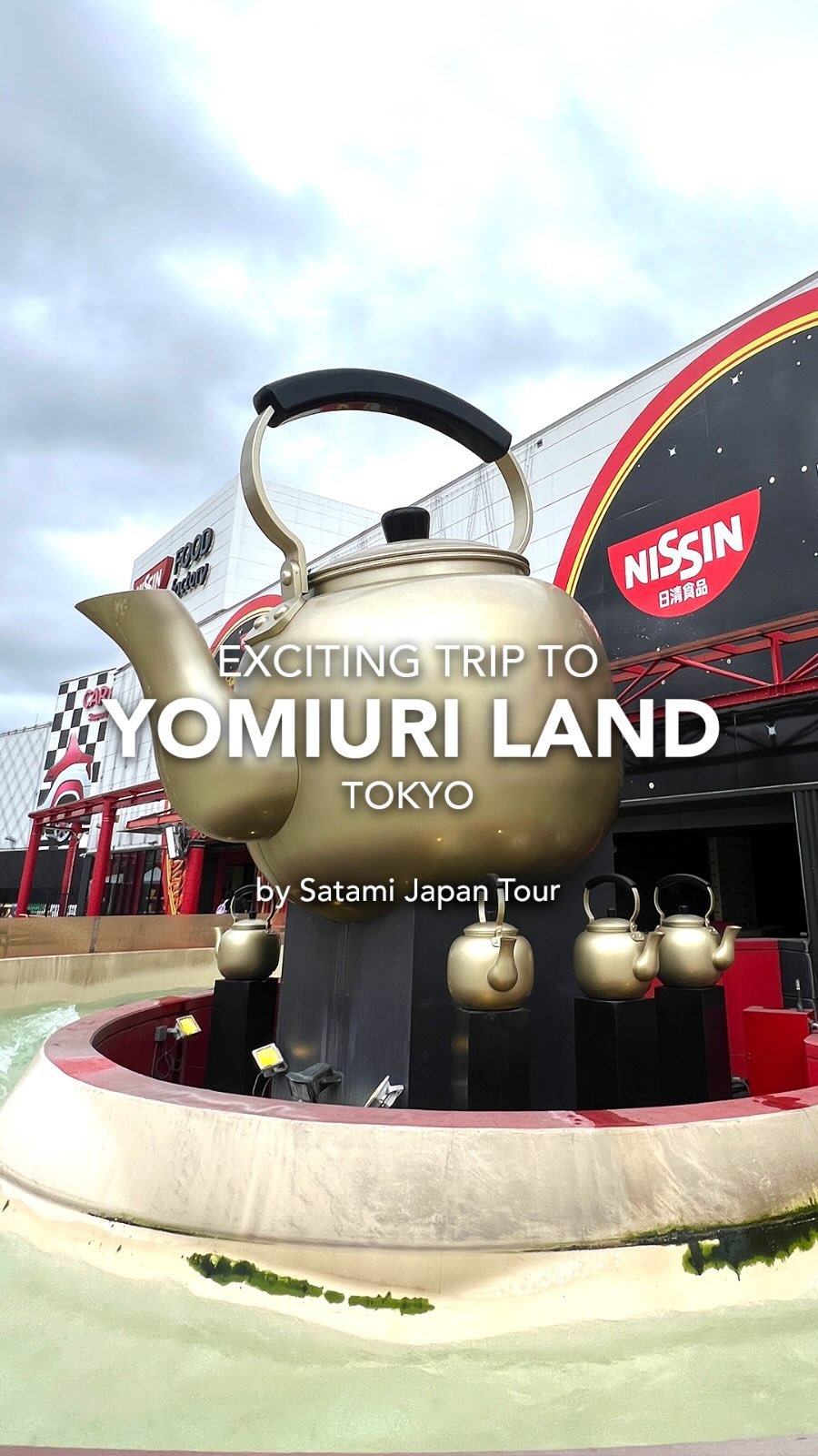 Tokyo Attractions: Amusement Park, Starbucks, Food