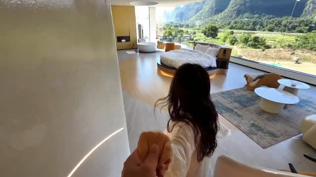 Mountain Views From Hotel Rooms In Guilin