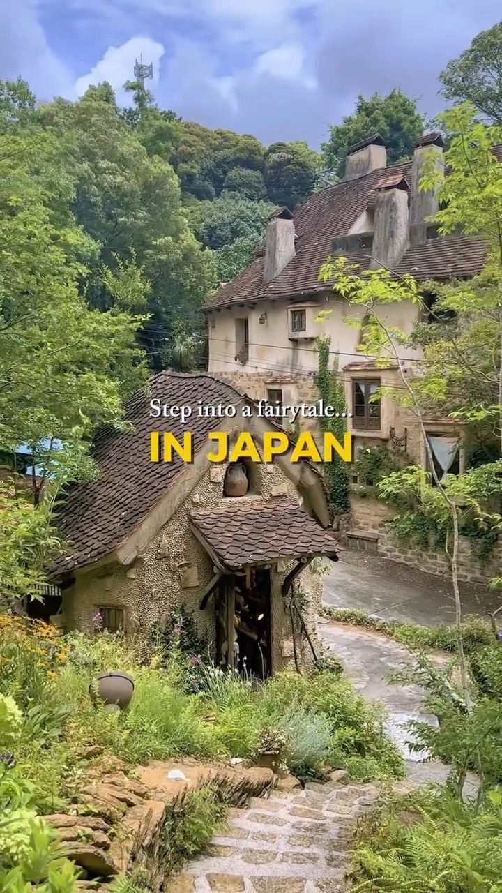 Magical Ghibli-Inspired Forest Village in Japan