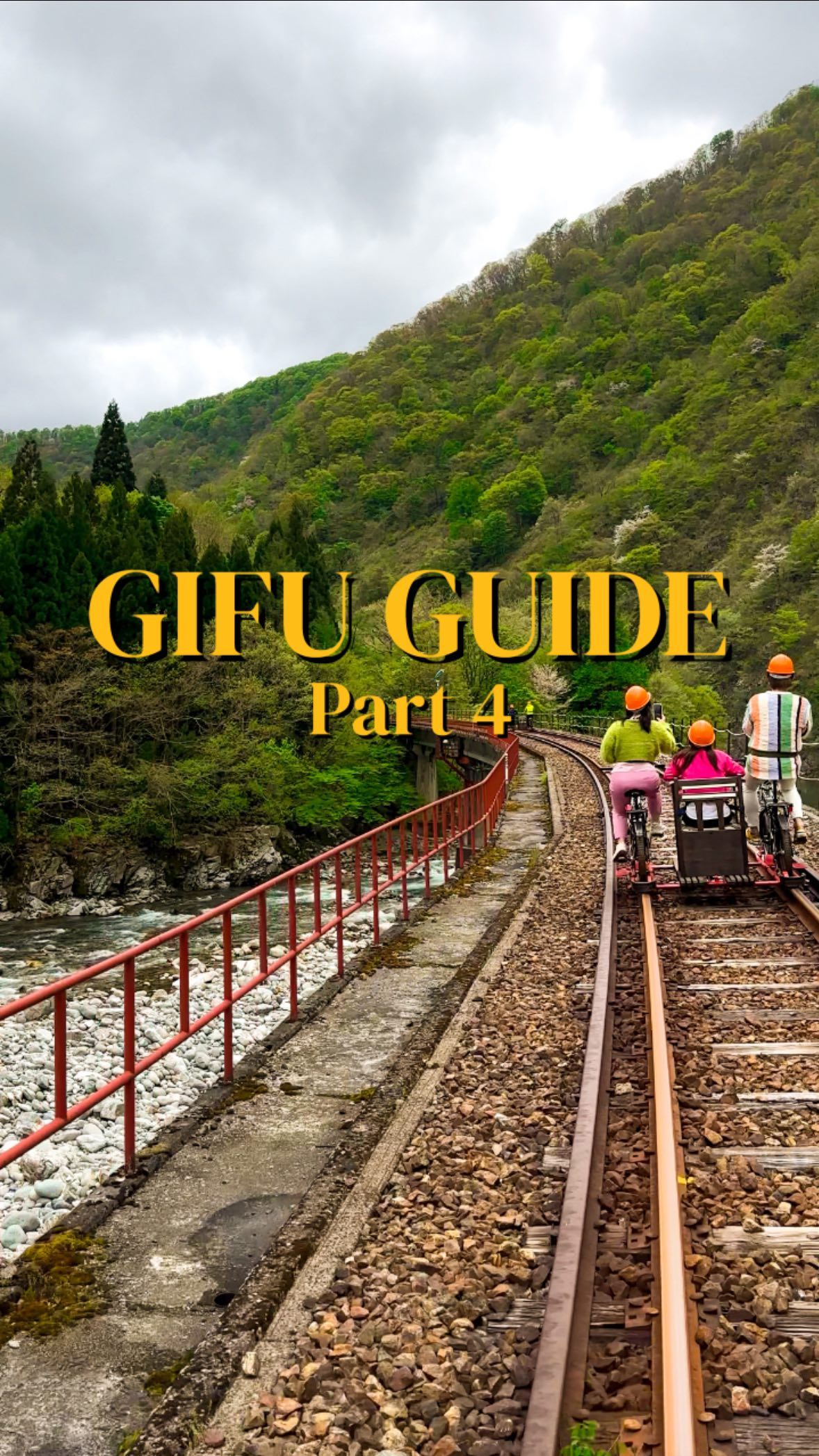 Gifu Rail Biking Through Scenic Japanese Countryside