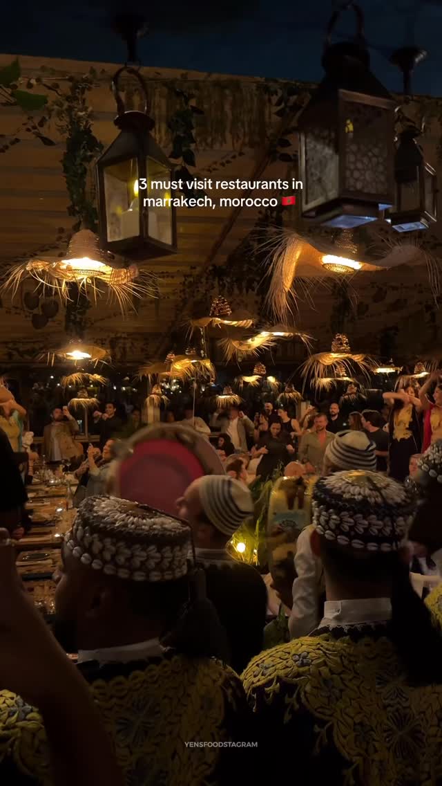 Marrakech Restaurants Offer Lively Dining and Rooftop Views
