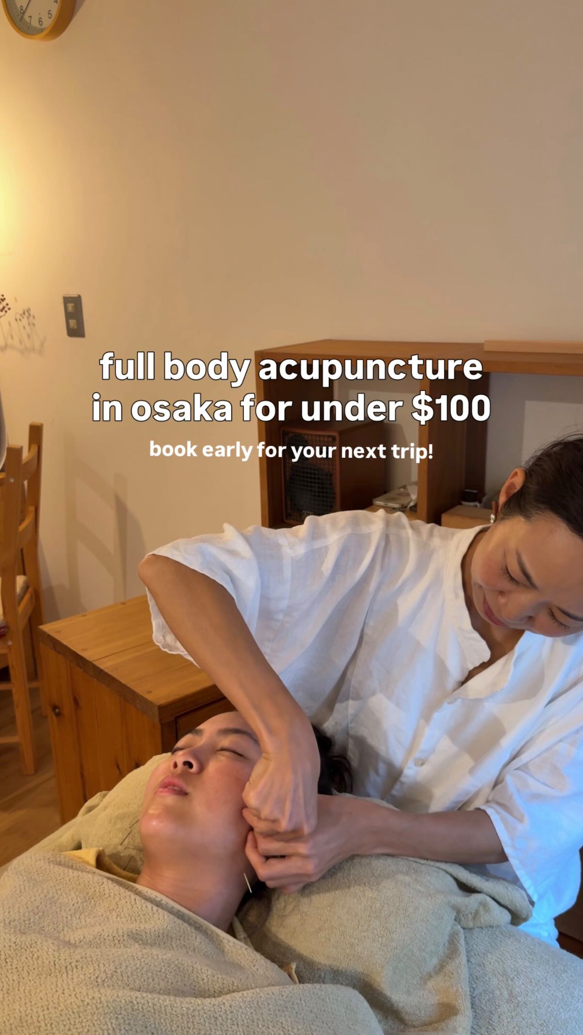 Osaka Acupuncture Session For Body And Face