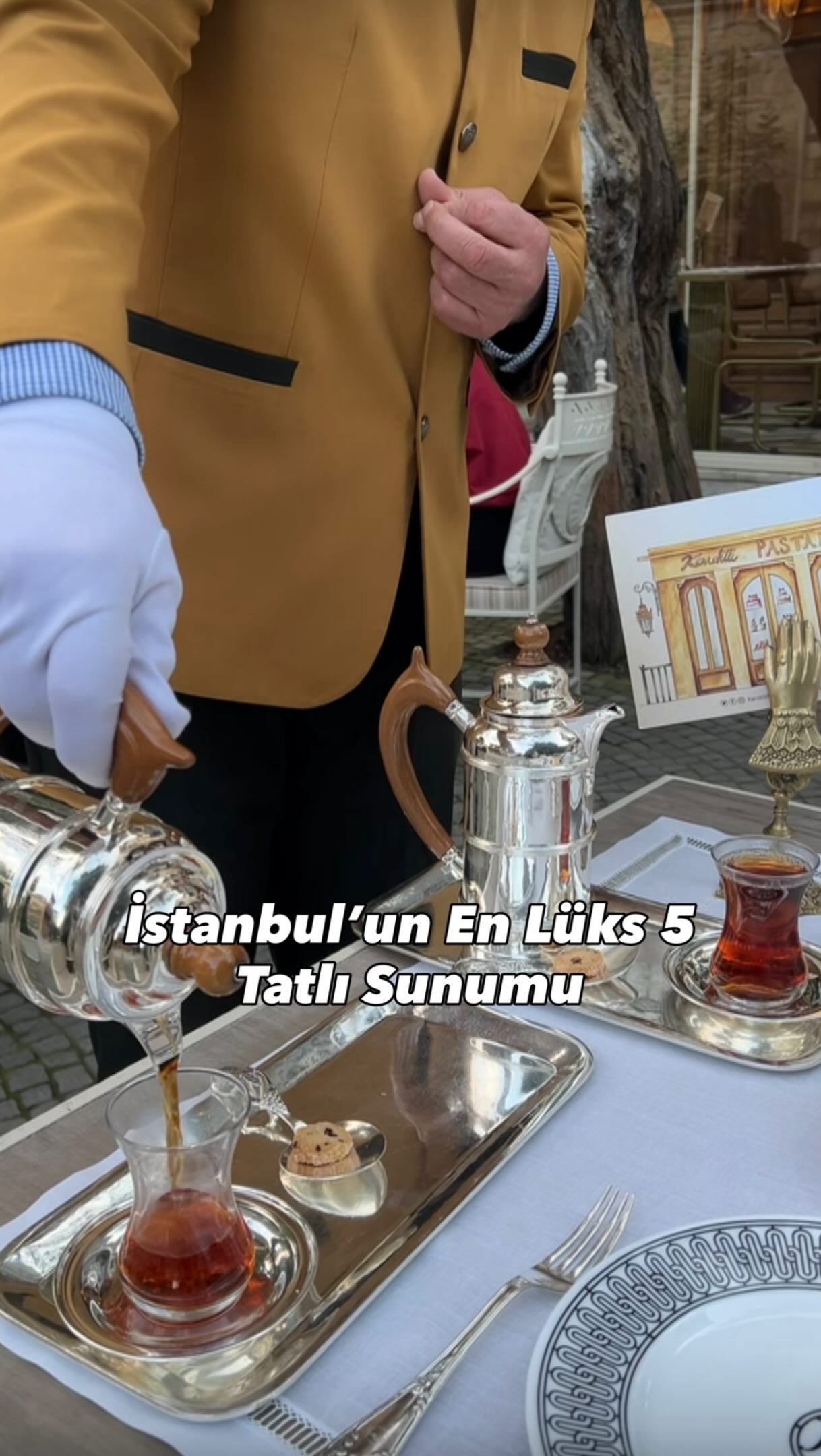 Luxurious Istanbul Dessert Presentations