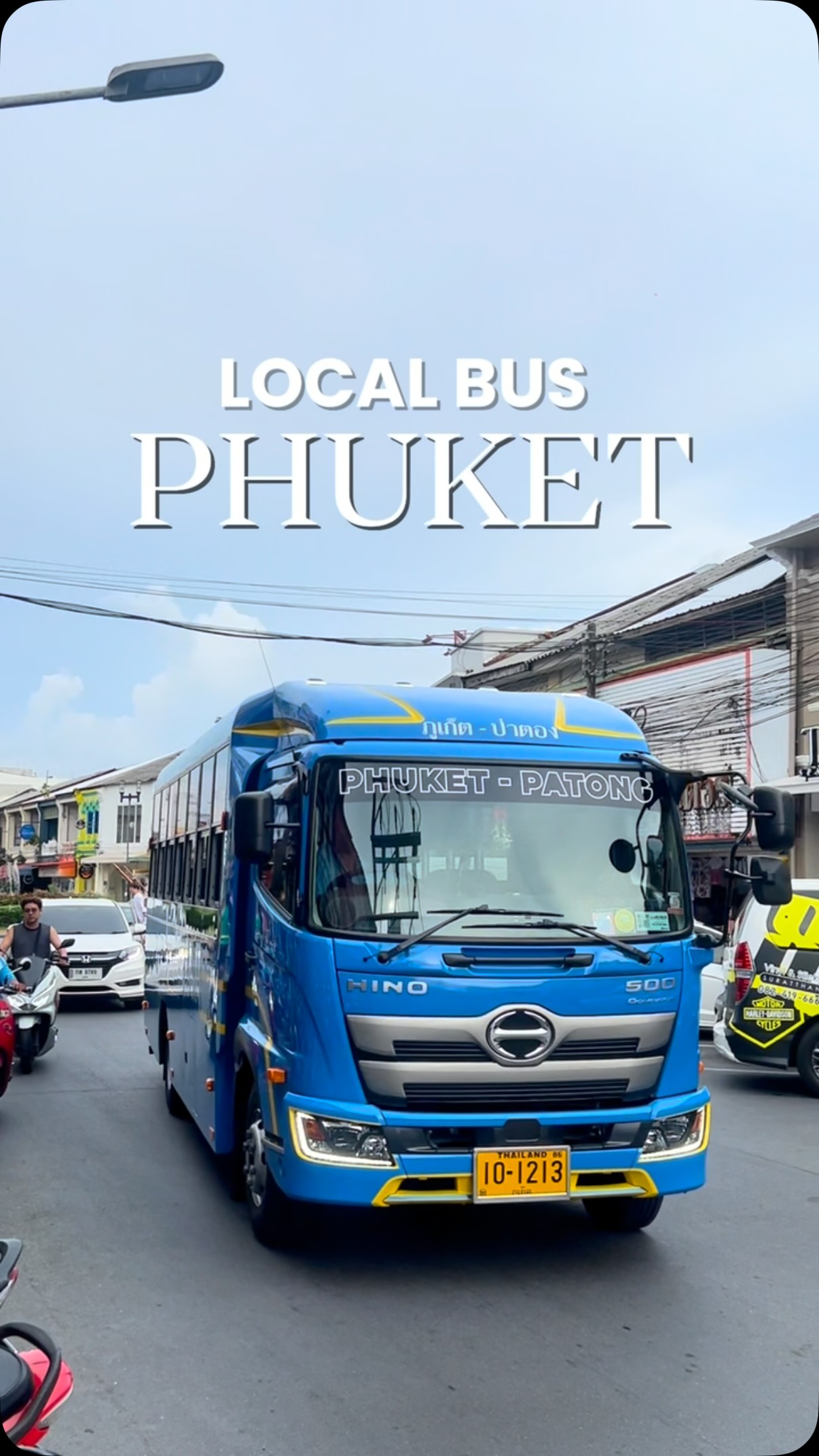 Phuket's Blue Bus Connects Town To Popular Beaches