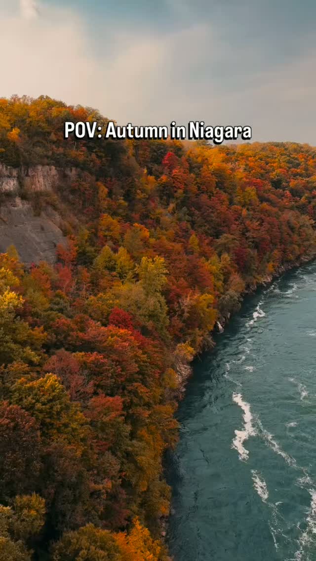 Niagara Gorge Autumn Foliage And Whirlpool Aero Car