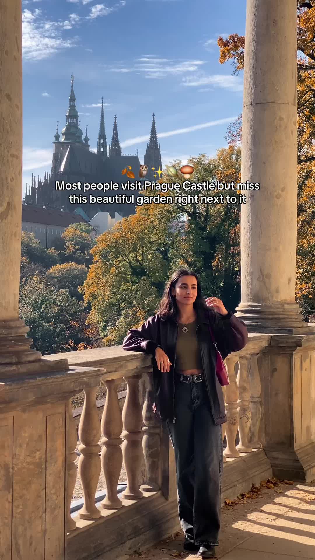 Prague Castle's Royal Garden Autumn Highlights