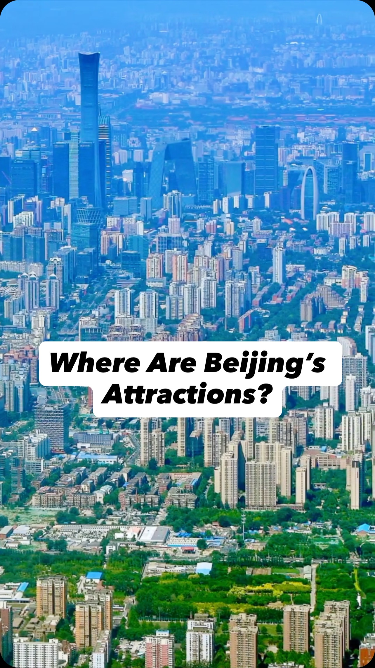 Beijing's Imperial Sites, Mountains, and Modern Hubs