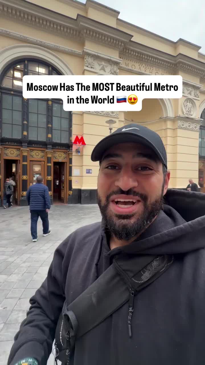 Beautiful Moscow Metro Stations