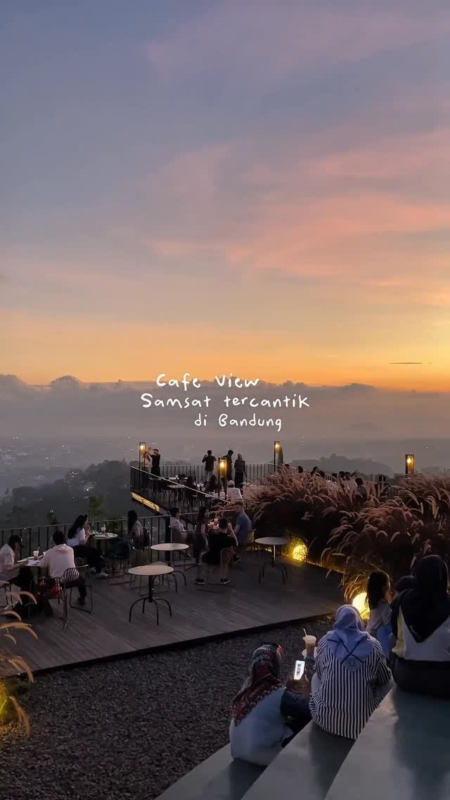 Bandung Cafes Offer Romantic Sunset Views