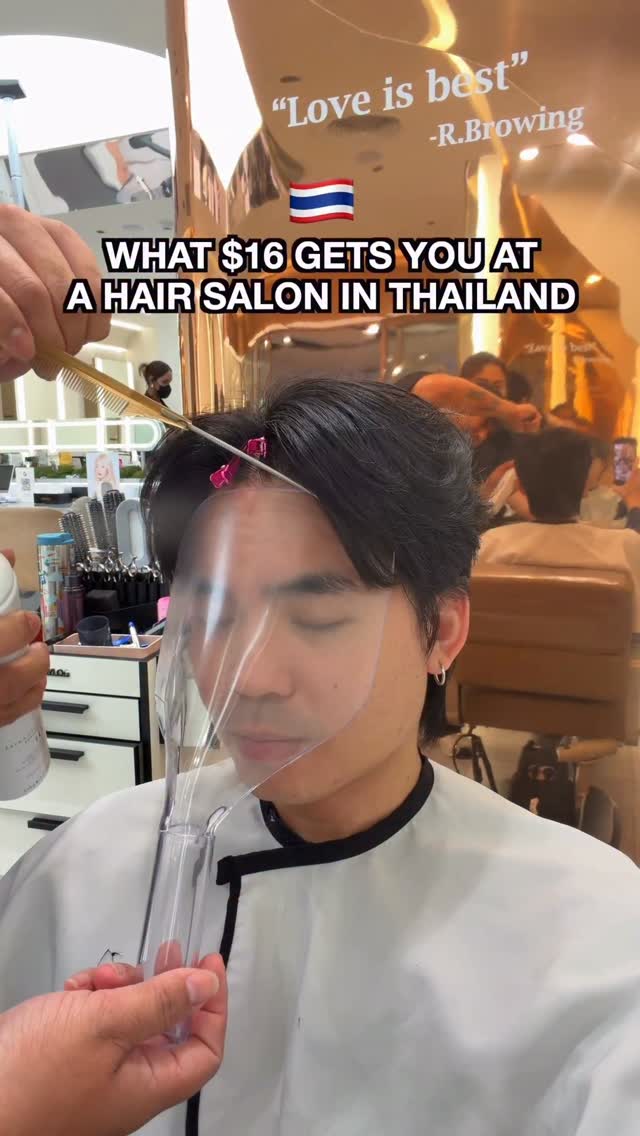 Korean Hair Salon Experience At Bangkok Central World