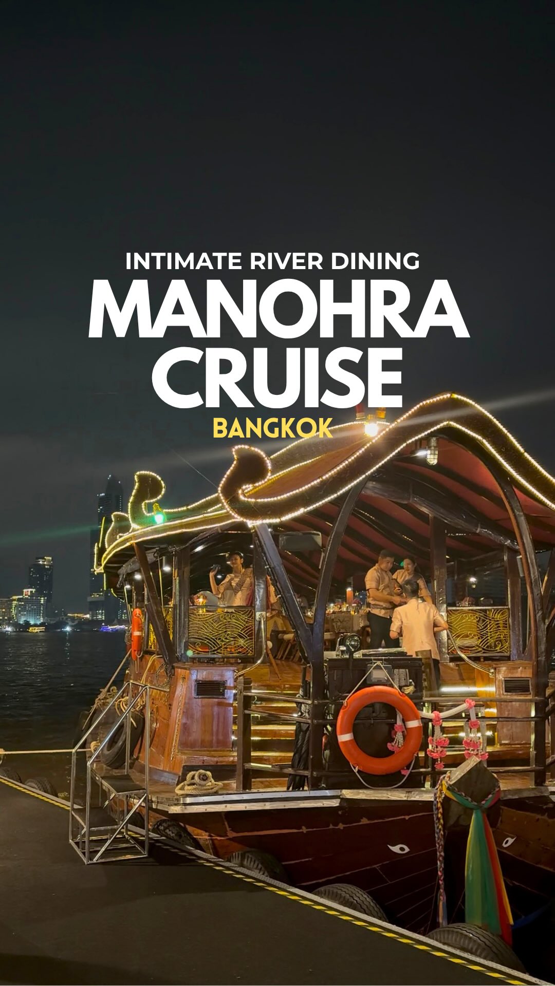 Bangkok River Cruise Highlights Iconic Nighttime Landmarks