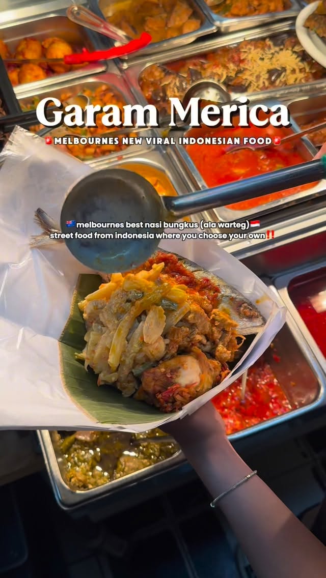 Garam Merica: Melbourne's Viral Indonesian Warteg