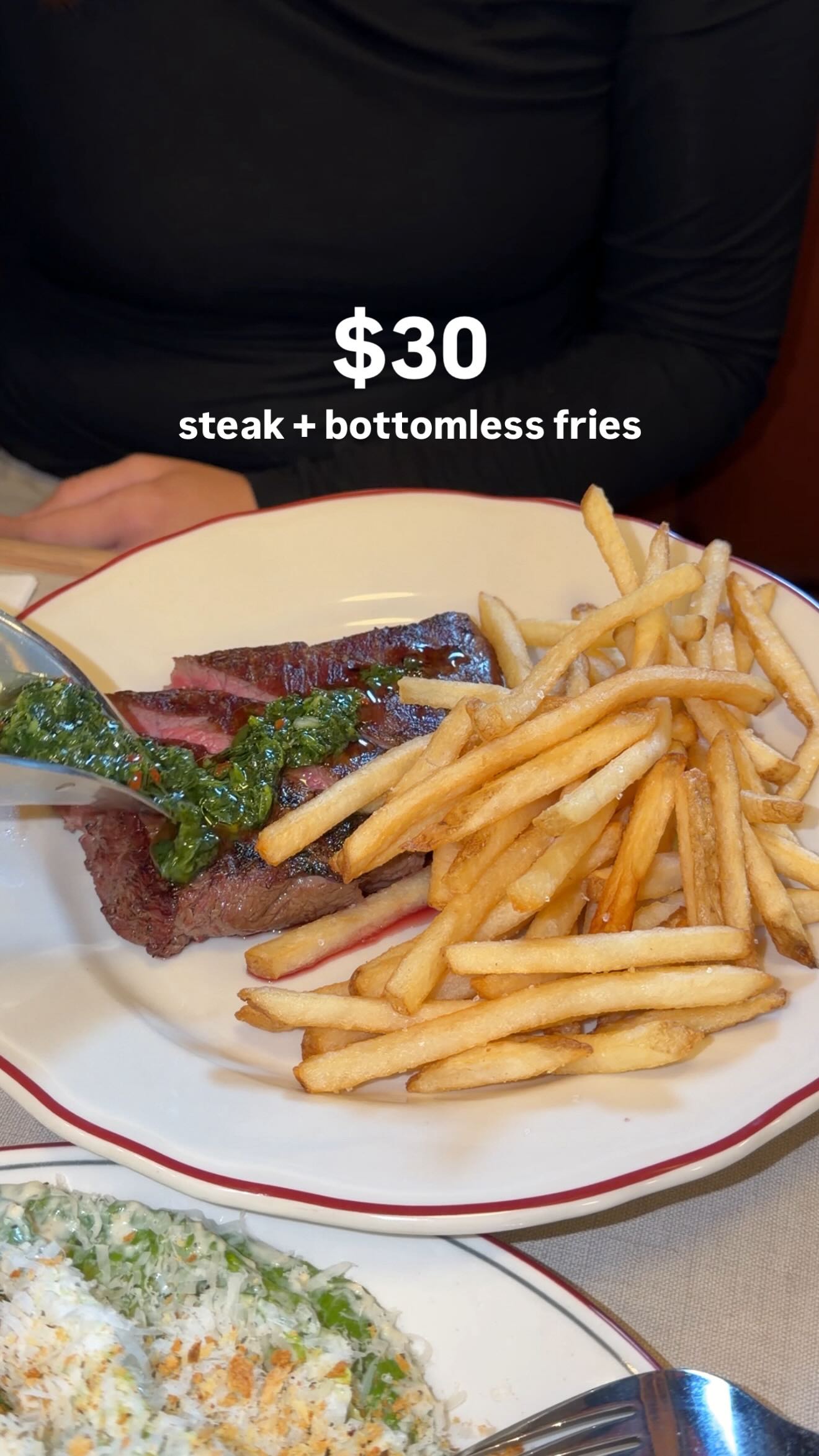 Melbourne Restaurants Offer Steak With Bottomless Fries