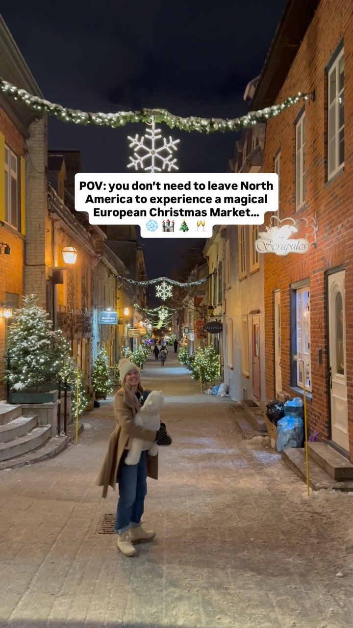 Quebec City's European-Inspired Christmas Market