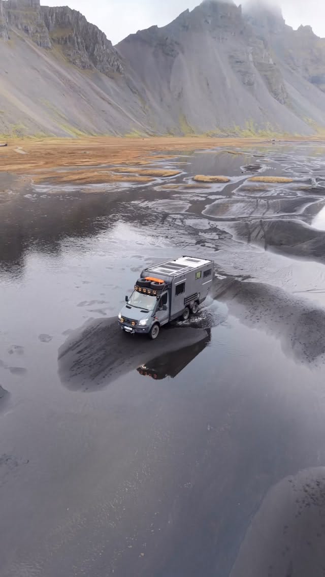 Vestrahorn's Black Sand Beaches
