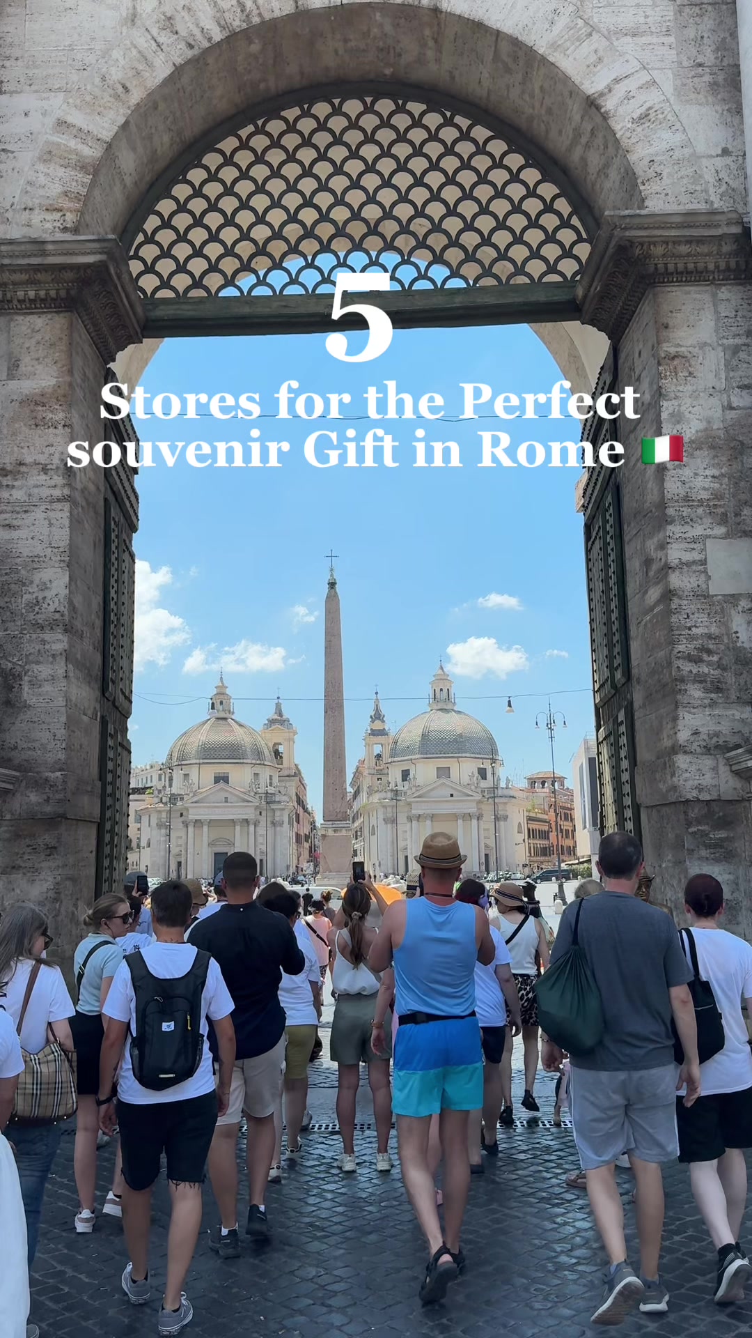 Five Rome Shops: Souvenirs, Books, Food, and Cosmetics