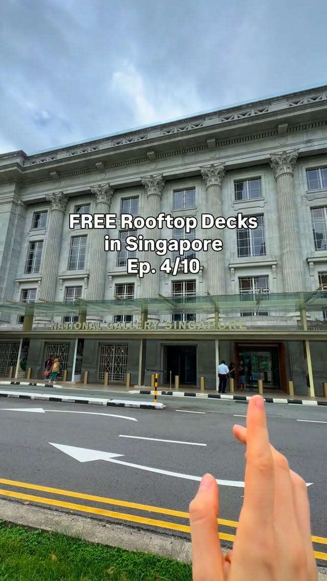 National Gallery Singapore Rooftop Views