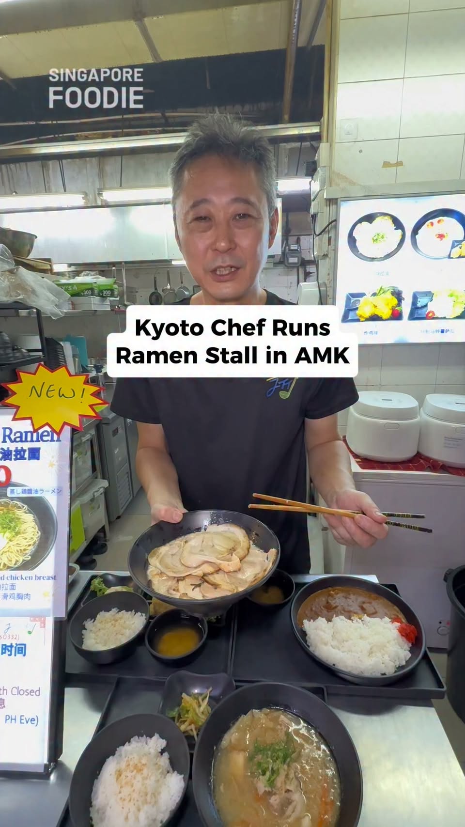 Singapore Ramen Stall Offers Authentic Japanese Dishes