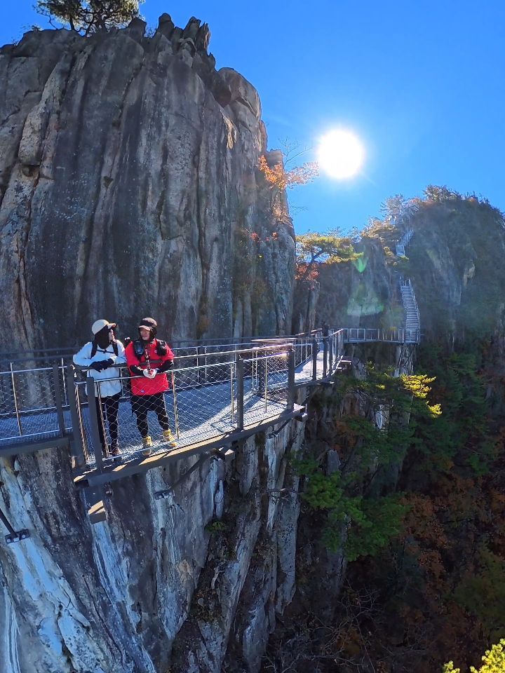 Hiking Unaksan Mountain And Cloud Trail Adventures
